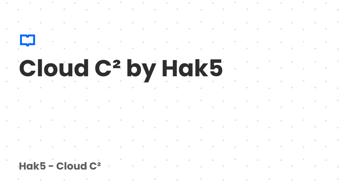 Prt.1 – Hak5 Cloud C2 Setup on AWS